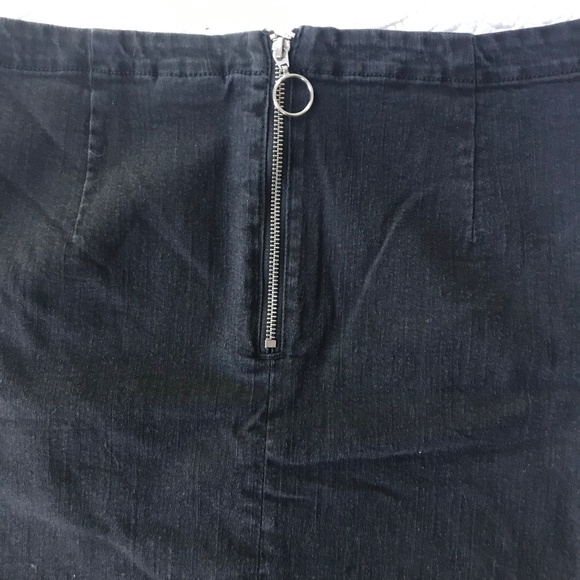 Noisy May Black skirt with ruffle WoW! - Picture 3 of 6